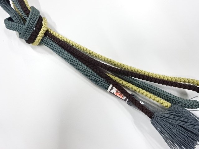 JAPANESE HAND-TIED OBIJIME CORD / UNUSED